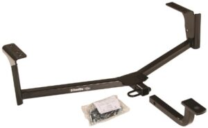 draw-tite 24897 class 1 trailer hitch, 1.25 inch receiver, black, compatible with 2013-2020 ford fusion