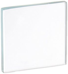 united scientific™ glp2x2-s glass streak plates, 2" x 2" x 1/4", pack of 10