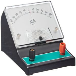 united scientific™ mgv003 galvanometer, dc, +/-50-0-50ua