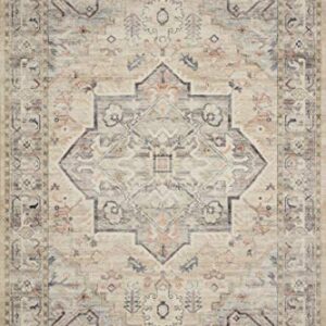 Loloi II Hathaway HTH-07 Multi Traditional Area Rug 7'-6" x 9'-6"