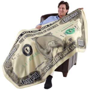 fleece throw blanket milion dolar (71" x 35")