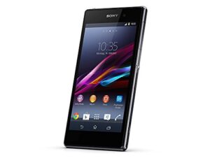 sony xperia z1 c6903 16gb unlocked gsm 4g lte waterproof smartphone w/ 20mp camera and shatter-proof glass - black