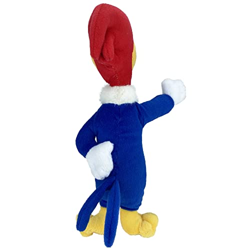 Multipet Woody Woodpecker Officially Licensed Plush Laughing Dog Toy, 11-Inch