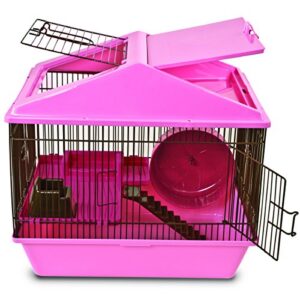 Ware Manufacturing Animal House 16" 2 Level for Hamster - Colors May Vary