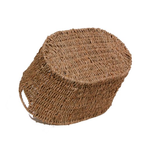 The Lucky Clover Trading Seagrass Storage Basket, Natural
