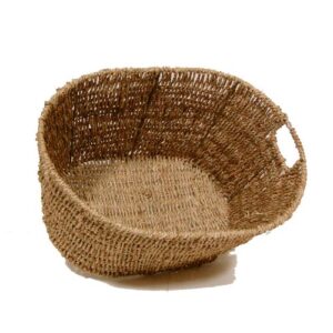 The Lucky Clover Trading Seagrass Storage Basket, Natural