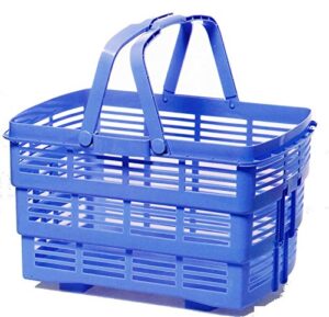 sana enterprises italian design collapsable plastic basket/tote, 23 l