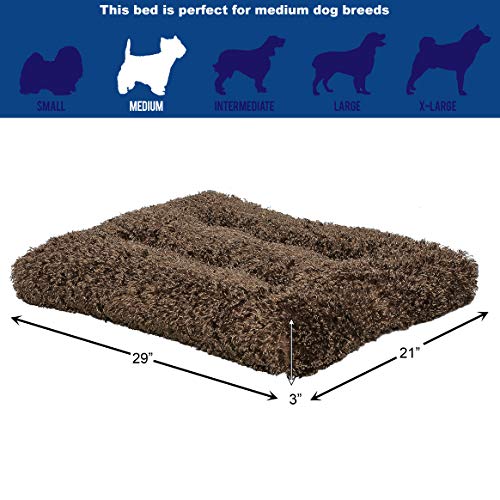 MidWest Homes for Pets Deluxe Dog Beds | Super Plush Dog & Cat Beds Ideal for Dog Crates | Machine Wash & Dryer Friendly, 1-Year Warranty