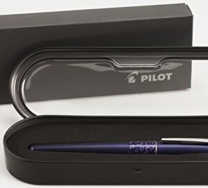 PILOT MR Animal Collection Fountain Pen in Gift Box, Matte Plum Barrel with Leopard Accent, Medium Point Stainless Steel Nib, Refillable Black Ink (91133)