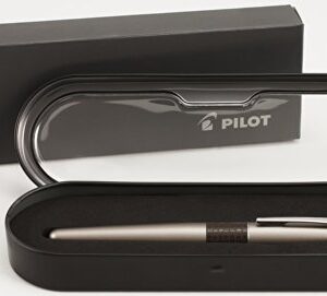 PILOT MR Animal Collection Fountain Pen in Gift Box, Matte Gold Barrel with Lizard Accent, Medium Point Stainless Steel Nib, Refillable Black Ink (91136)