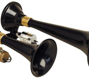 Kleinn Air Horns 220 Dual Train Horn - Black