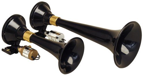 Kleinn Air Horns 220 Dual Train Horn - Black