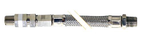 Kleinn Air Horns 30202 Steel Braided Leader Hose with Check Valve