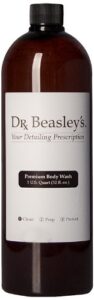 dr. beasley's premium body car wash - 32 oz. high foam formula, lifts and removes contaminants, gentle against skin