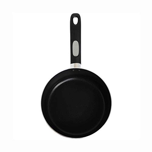 Mirro A79723 Get A Grip Aluminum Nonstick Sauce Pan with Glass Lid Cover Cookware, 2-Quart, Black