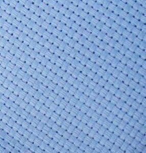 59"x 36" 11ct light blue counted cotton aida cloth cross stitch fabric