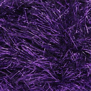 king cole tinsel chunky knitting wool / yarn 50g - 218 purple by king cole