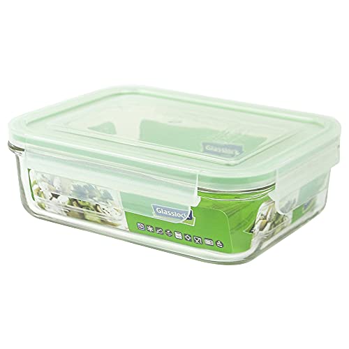 GLASS LOCK 1000ml Rectangular Food Container, 1 EA