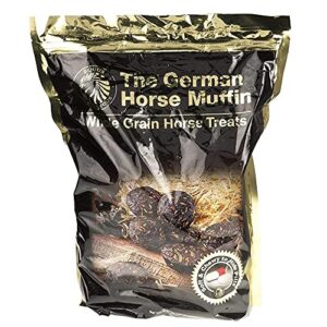 equus magnificus german horse muffins in ziploc pouch, 6-pound