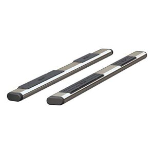 aries s2891 91-inch oval polished stainless steel nerf bars, brackets sold separately