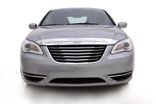 Auto Ventshade [AVS] Aeroskin Hood Protector | 2011 - 2014 Chrysler 200, Low Profile/Flush - Chrome | 620037