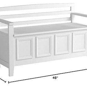 Linon Laredo Storage Bench