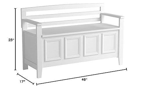 Linon Laredo Storage Bench