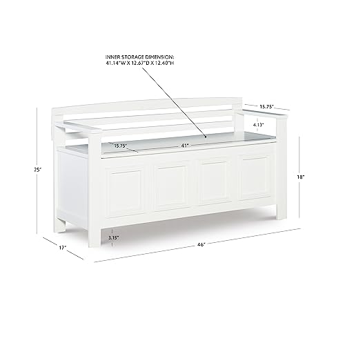 Linon Laredo Storage Bench