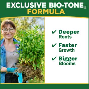 Espoma Organic Plant-Tone 5-3-3 Natural & Organic All Purpose Plant Food;18 lb. Bag; The Original Organic Fertilizer for All Flowers, Vegetables, Trees, and Shrubs.