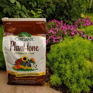 Espoma Organic Plant-Tone 5-3-3 Natural & Organic All Purpose Plant Food;18 lb. Bag; The Original Organic Fertilizer for All Flowers, Vegetables, Trees, and Shrubs.