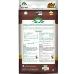 Espoma Organic Plant-Tone 5-3-3 Natural & Organic All Purpose Plant Food;18 lb. Bag; The Original Organic Fertilizer for All Flowers, Vegetables, Trees, and Shrubs.