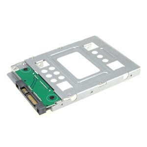 DSLRKIT 2.5" SSD to 3.5" SATA Hard Disk Drive HDD Adapter Caddy Tray CAGE Hot Swap Plug