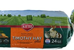 Kaytee Products 715363 6-Pack Timothy Hay Plus Carrot Food For Pets, 24-Ounce