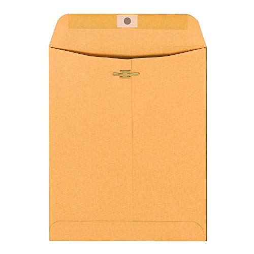 Office Depot® Brand Clasp Envelopes, 10" x 15", Brown, Box Of 100