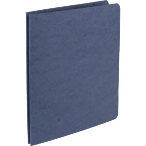 office depot pressboard side-bound report binders with fasteners, dark blue, 60% recycled, pack of 10, a7025127