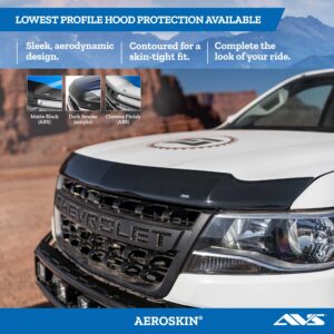 Auto Ventshade [AVS] Aeroskin Hood Protector | 2013 - 2017 Buick Enclave, Low Profile/Flush - Smoke | 322043