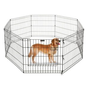 pet trex 24" playpen for dogs eight 24" wide x 24" high panels