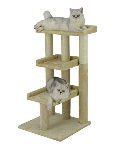 Go Pet Club F101 Cat Tree Condo Scratcher Post Pet Bed Furniture