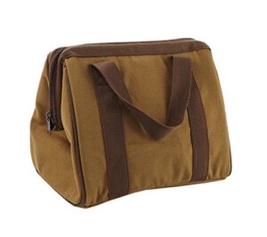 fit & fresh men's big phil insulated lunch bag with ice pack, brown
