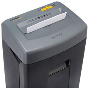 Amazon Basics 17-Sheet Cross-Cut Paper, CD, and Credit Card Shredder with Pullout Basket