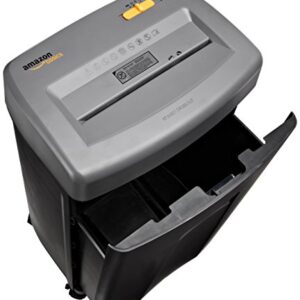 Amazon Basics 17-Sheet Cross-Cut Paper, CD, and Credit Card Shredder with Pullout Basket