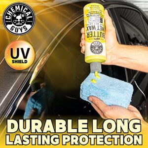 Chemical Guys WAC_201_16 Butter Wet Wax, Deep Wet Shine for Cars, Trucks, SUVs, RVs & More, 16 fl oz, Banana Scent