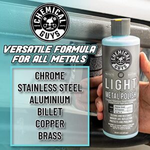 Chemical Guys SPI_404_16 Light Metal Polish, 16 oz, Blue