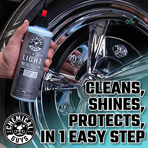 Chemical Guys SPI_404_16 Light Metal Polish, 16 oz, Blue