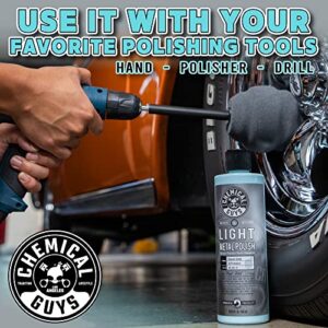 Chemical Guys SPI_404_16 Light Metal Polish, 16 oz, Blue