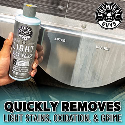 Chemical Guys SPI_404_16 Light Metal Polish, 16 oz, Blue