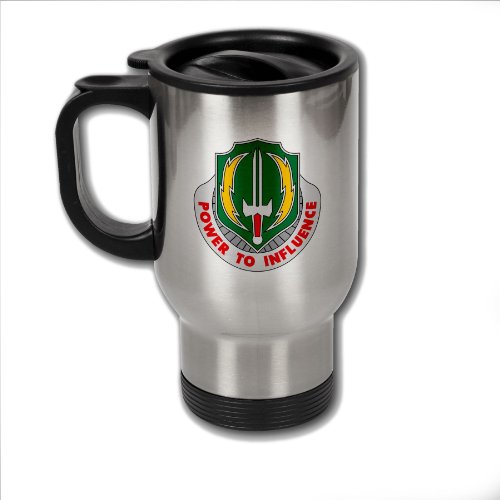 ExpressItBest Stainless Steel Coffee Mug with U.S. Army 3rd Psych Ops Battalion (3rd PSYOP) insignia