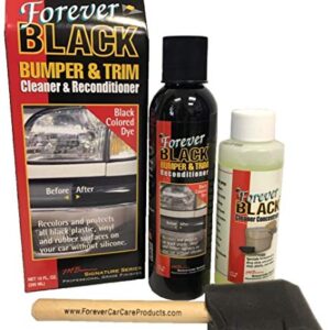 Forever Black Bumper & Trim Kit (NEW Improved Formula & Larger Size)