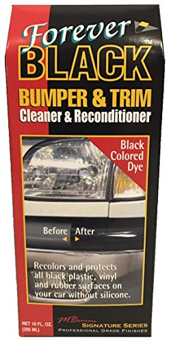 Forever Black Bumper & Trim Kit (NEW Improved Formula & Larger Size)