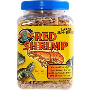 large sun-dried red shrimp